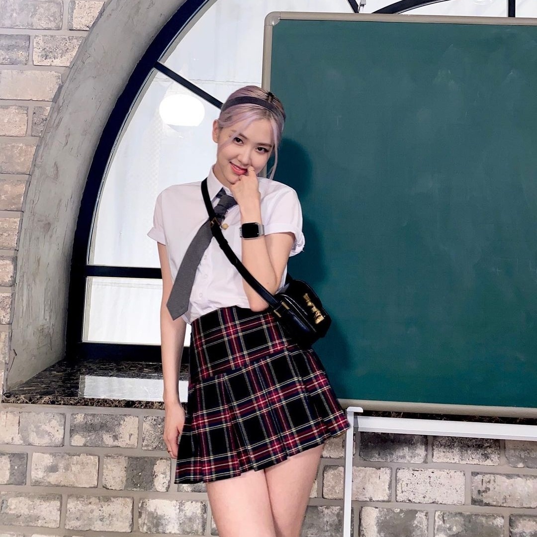로제 생로랑 솔페리노 사첼 백