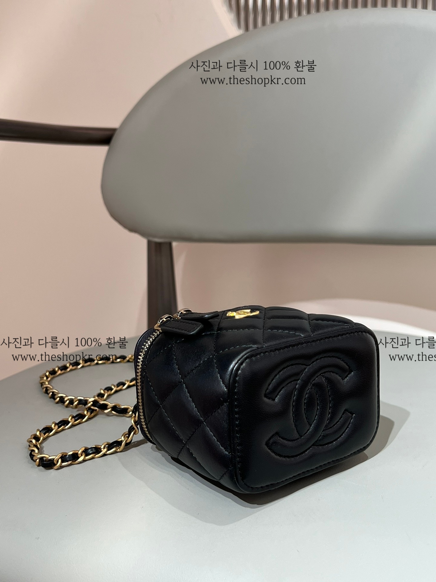 (지존) 샤넬 미니 베니티 백