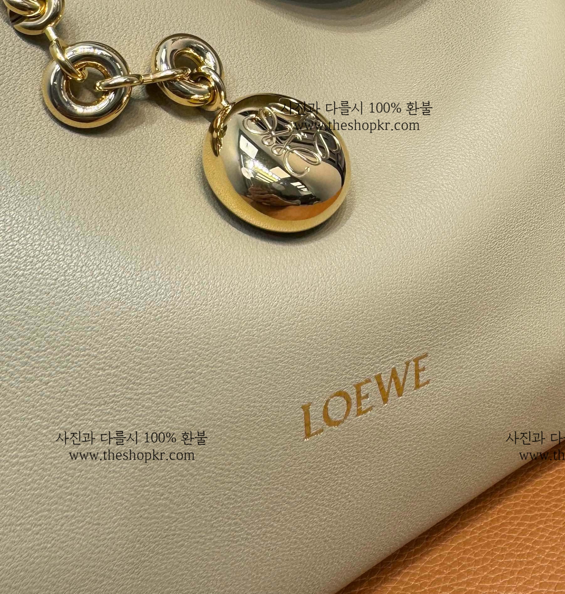 (지핀) 로에베 스몰 스퀴즈 백