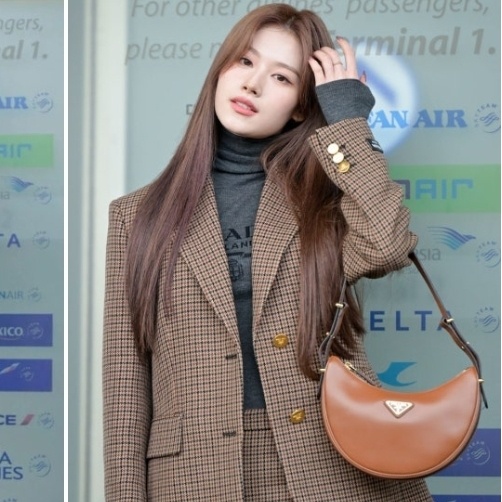 사나 프라다 아르케 호보 백