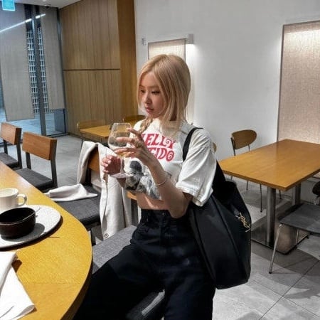 로제 생로랑 라지 호보 백