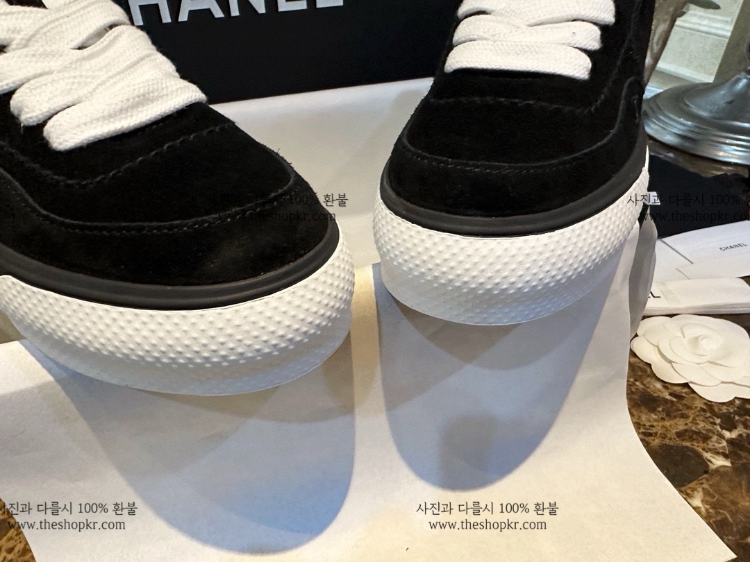 (해피) 샤넬 23B 통굽 슬립온
