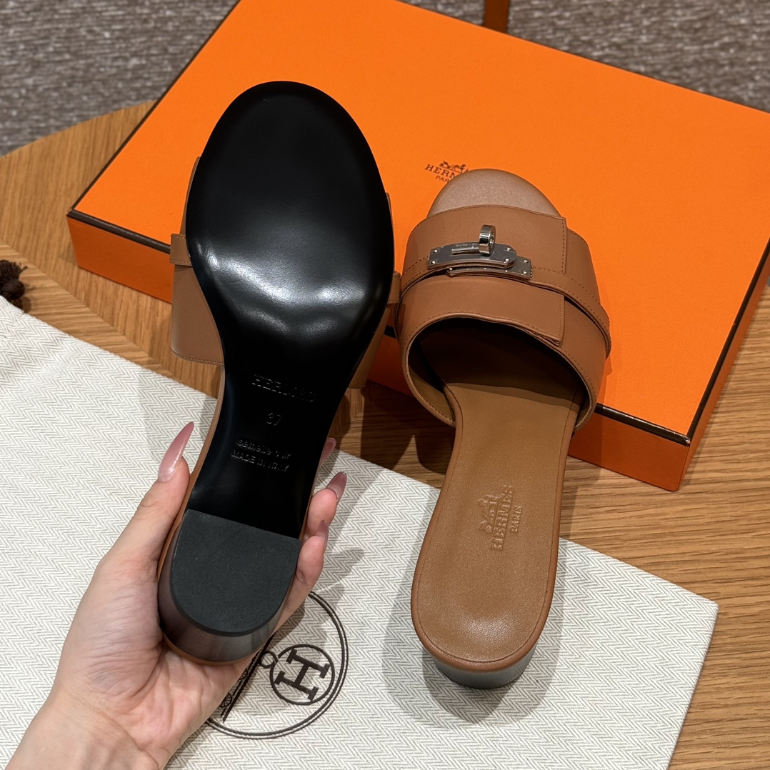 (찡댄) 에르메스 지지 켈리 뮬