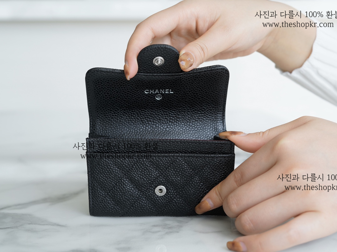 (펜더) 샤넬 클래식 플랩 카드지갑