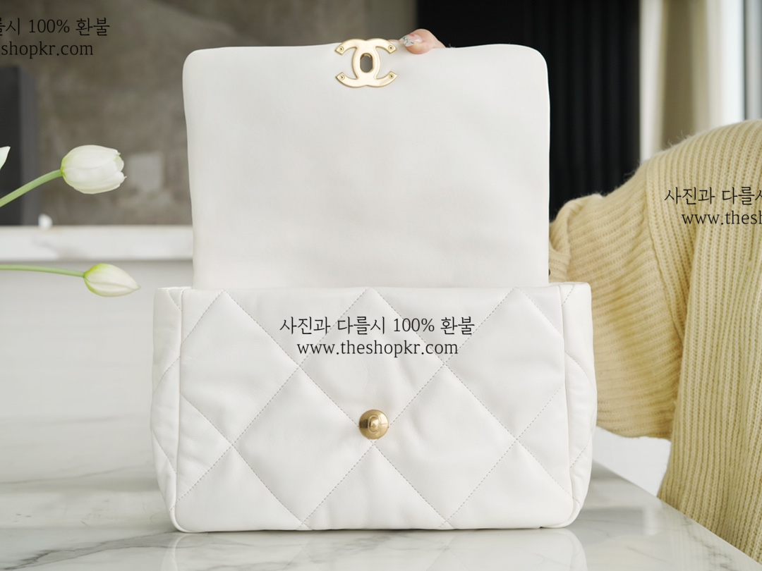 (펜더) 샤넬 19 라지 백