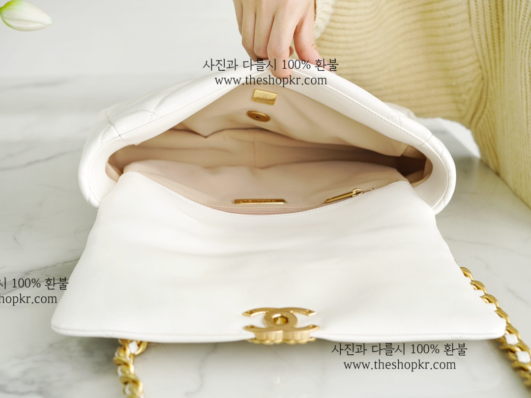(펜더) 샤넬 19 라지 백