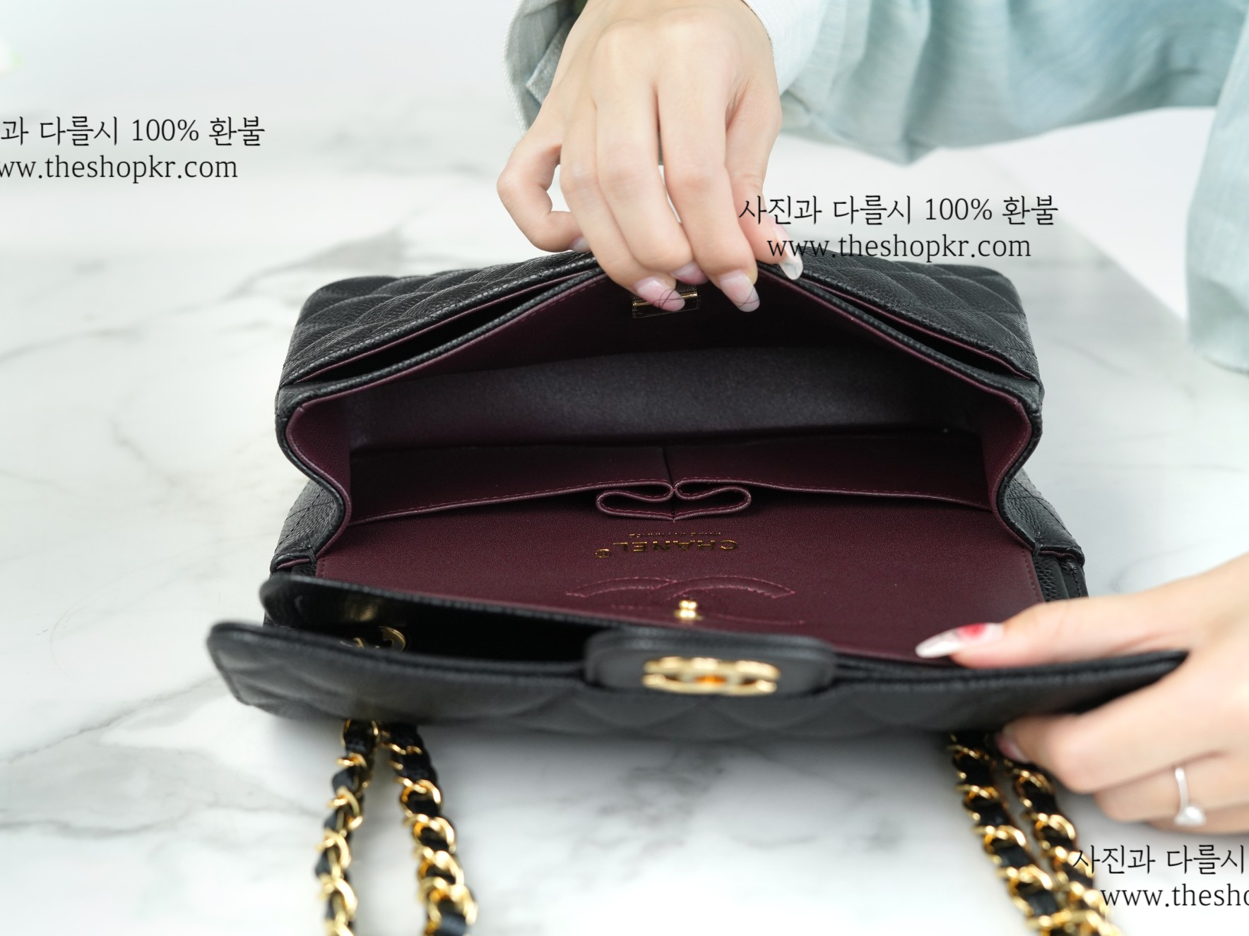 (펜더) 샤넬 클래식 플랩 스몰 백