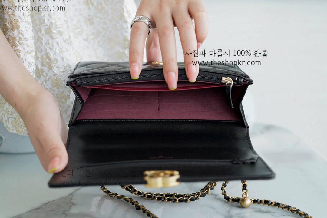 (펜더) 샤넬 21 WOC 체인 크로스 백