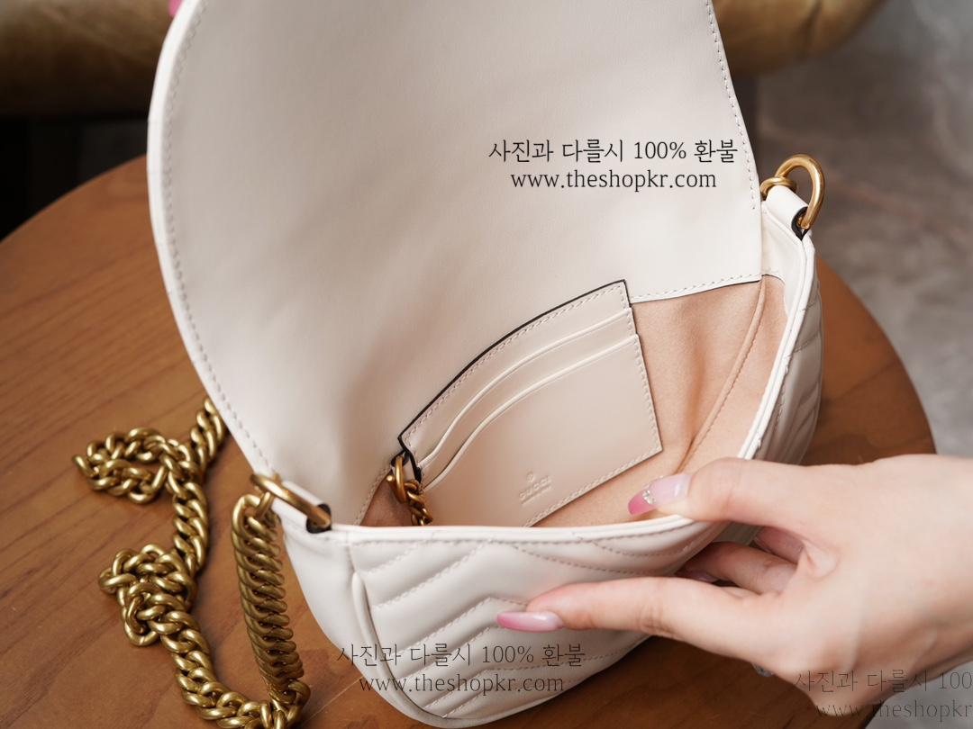 (콜라) 구찌 마몽 체인 클러치 백