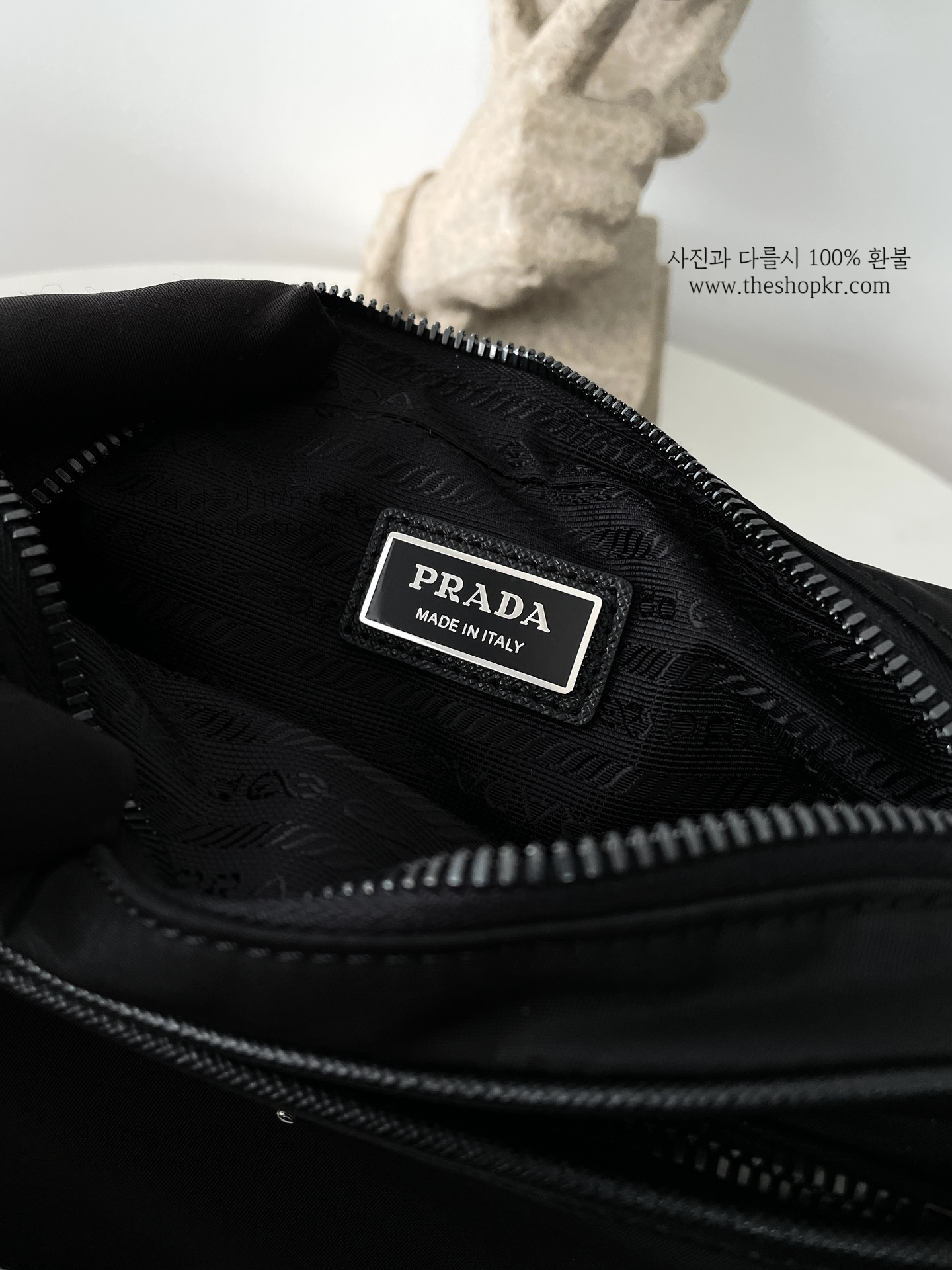 (블프) 프라다 리나일론 남성 크로스 백