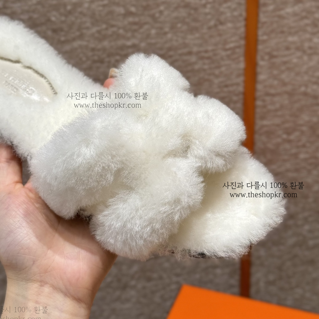 (찡댄) 에르메스 오란 울 샌들
