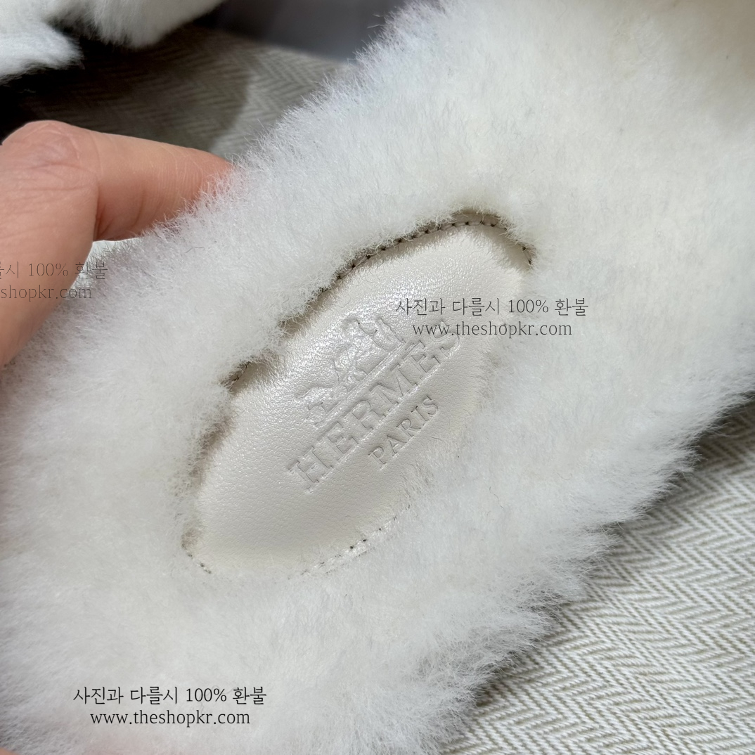 (찡댄) 에르메스 오란 울 샌들