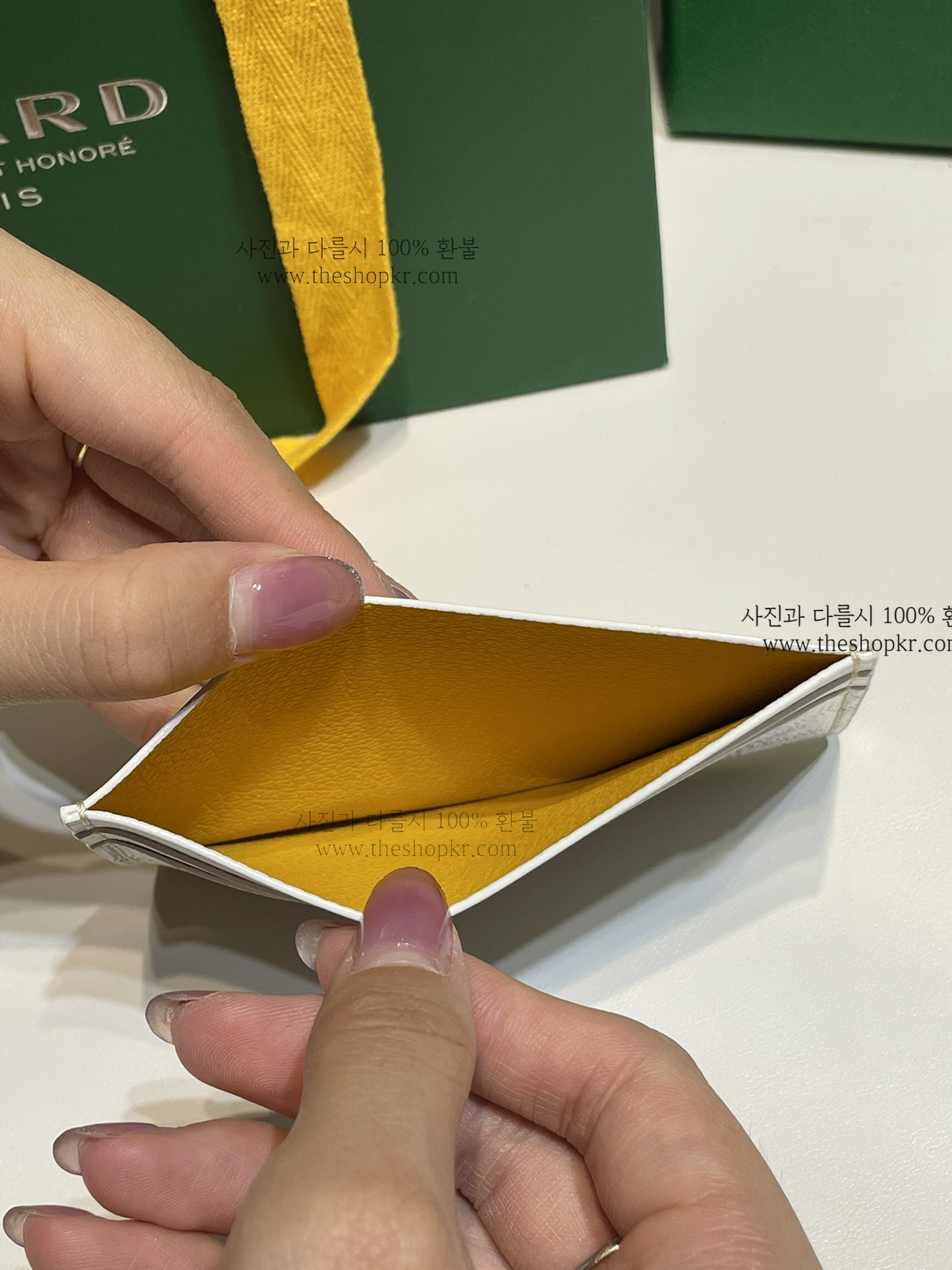 (리미티드) 고야드 생쉴피스 카드 홀더