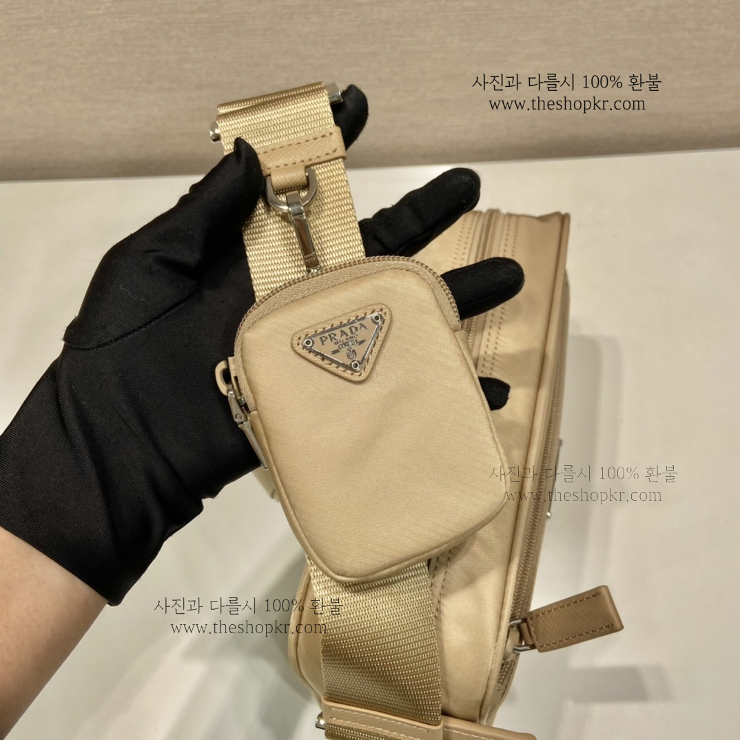 (야오) 프라다 리나일론 숄더 백
