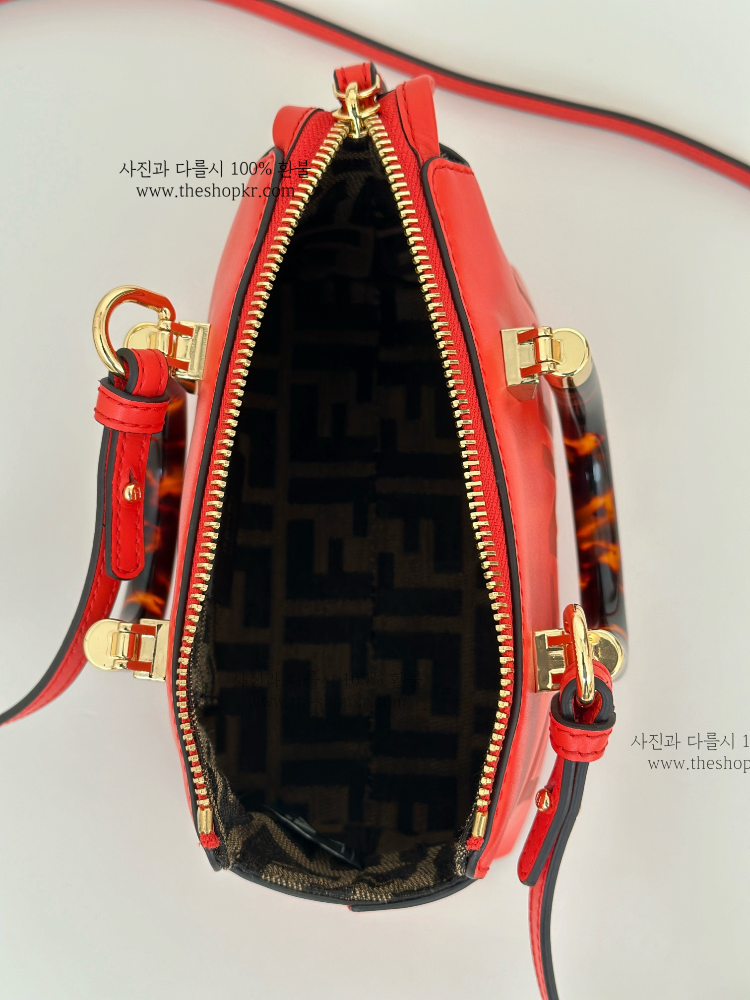 (니콜) 펜디 바이더웨이 미니 보스턴 백
