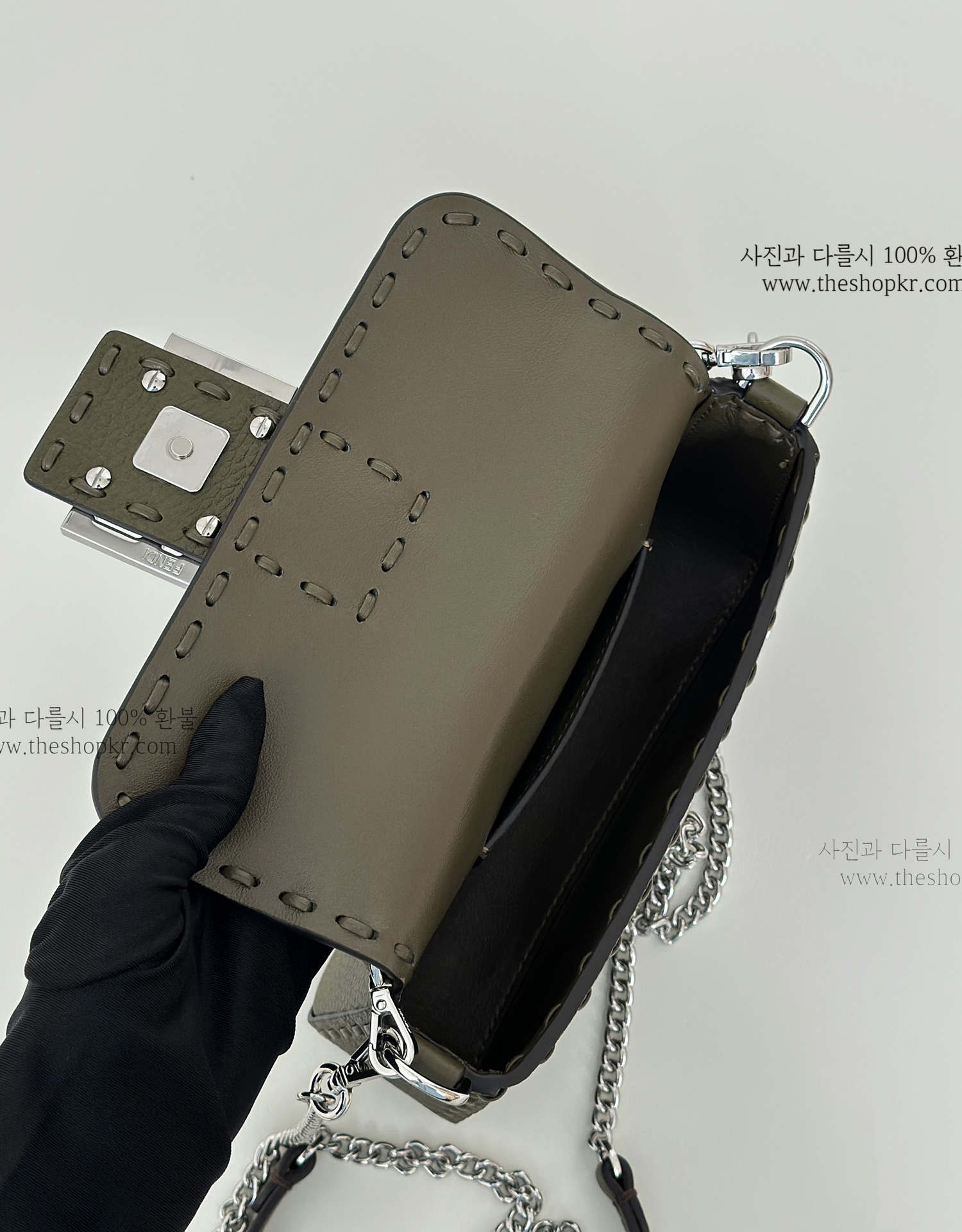 (니콜) 펜디 바게트 미니 셀러리아 백