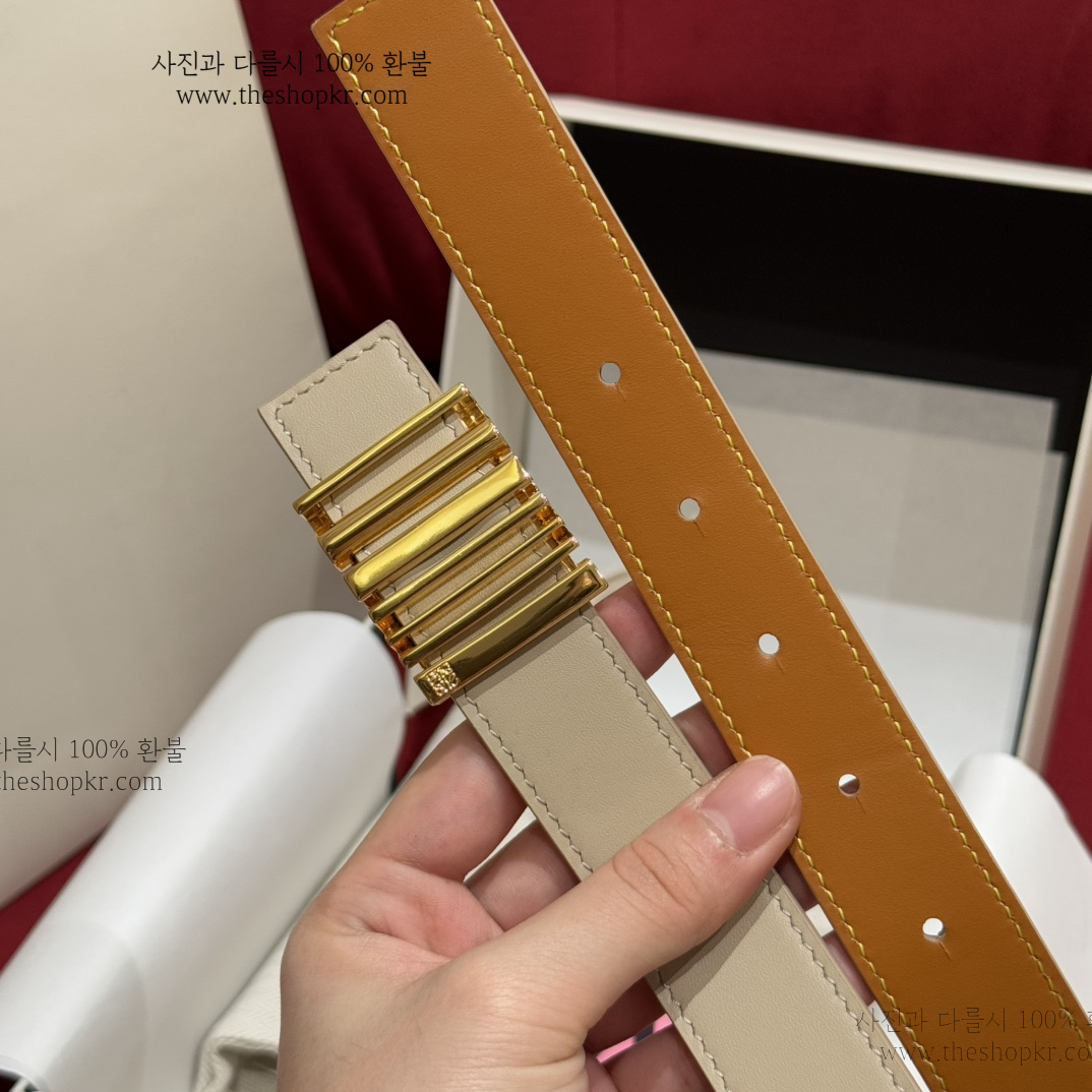 (찡댄) 로에베 클래식 그래픽 벨트