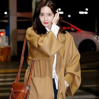 윤아 로에베 게이트 스몰 백