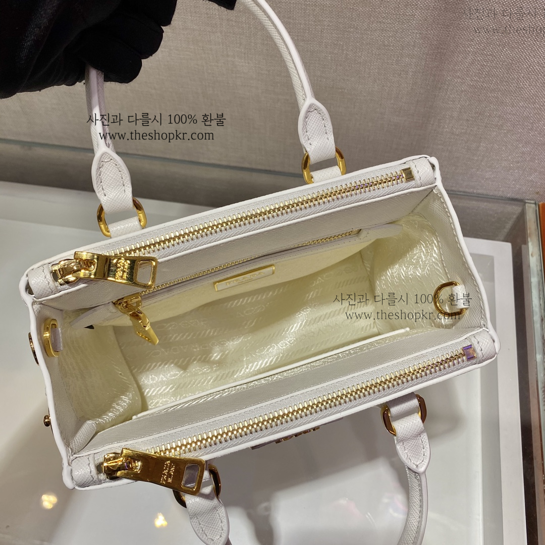 (야오) 프라다 갤러리아 미니 토트 백