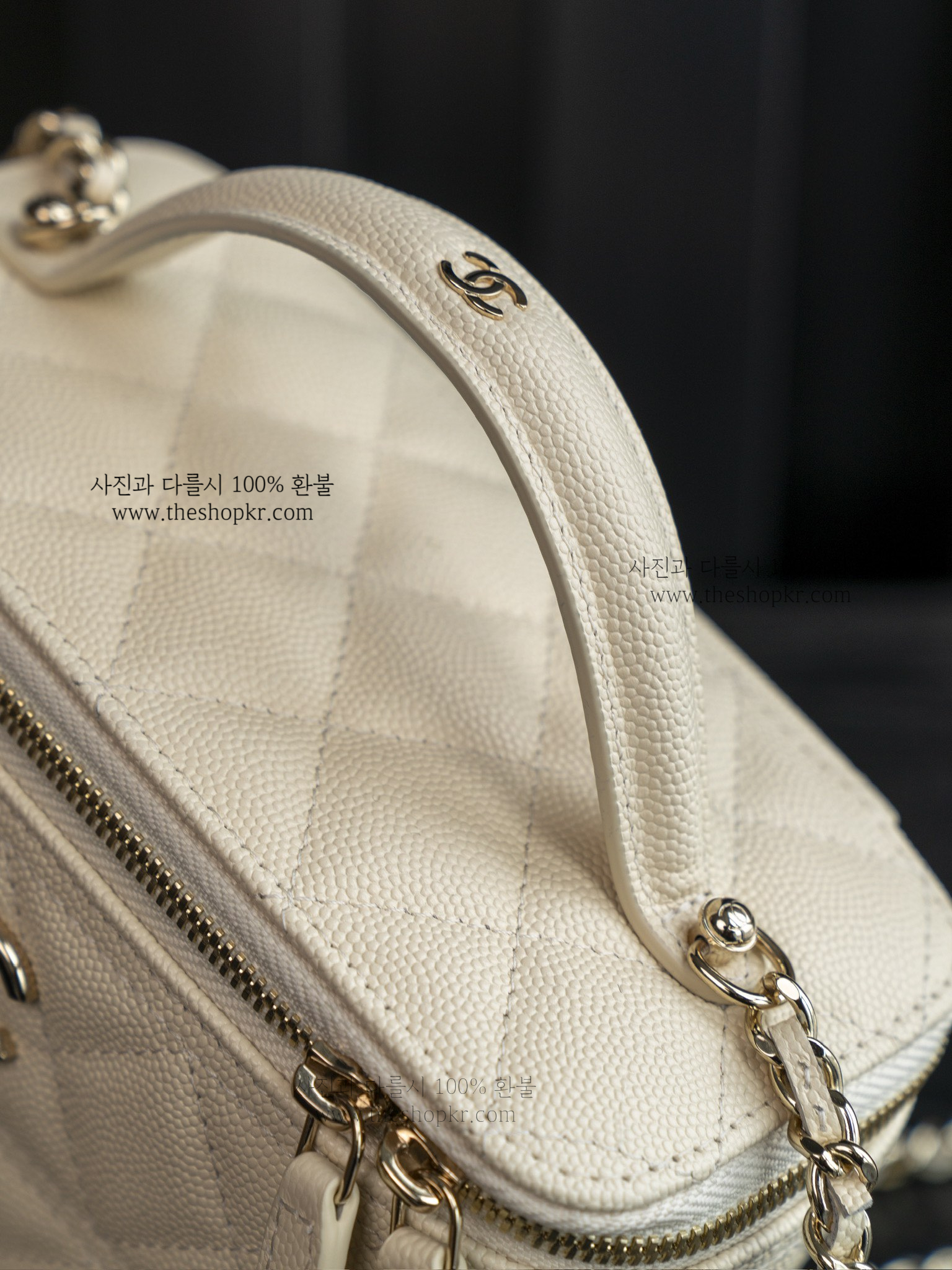 (펜더) 샤넬 25c 베니티 백