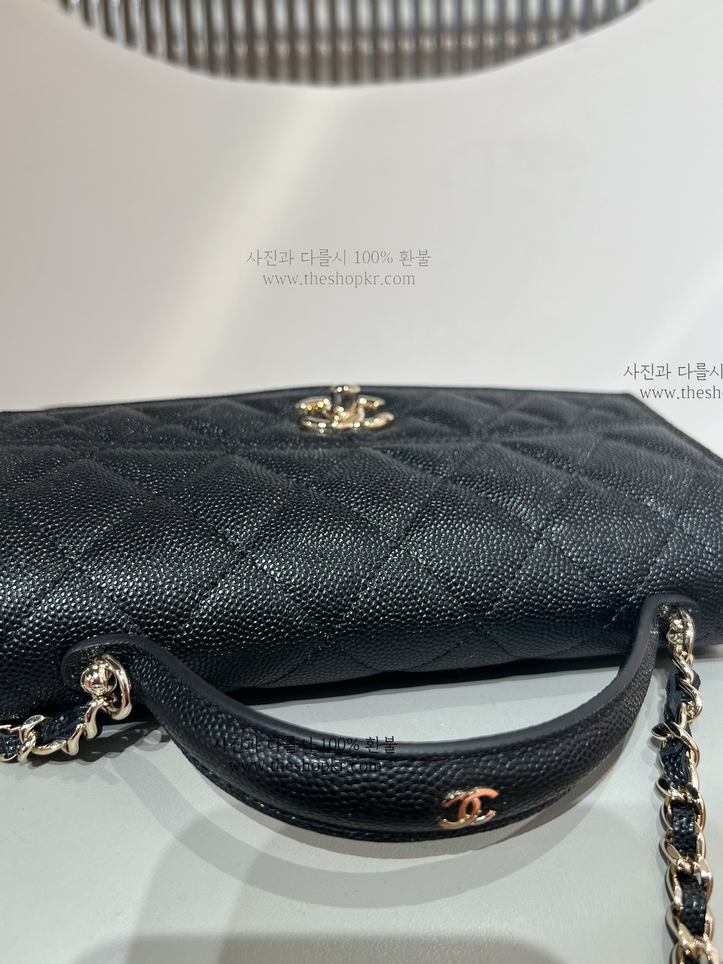 (지존) 샤넬 25c 탑핸들 미니 체인 백팩
