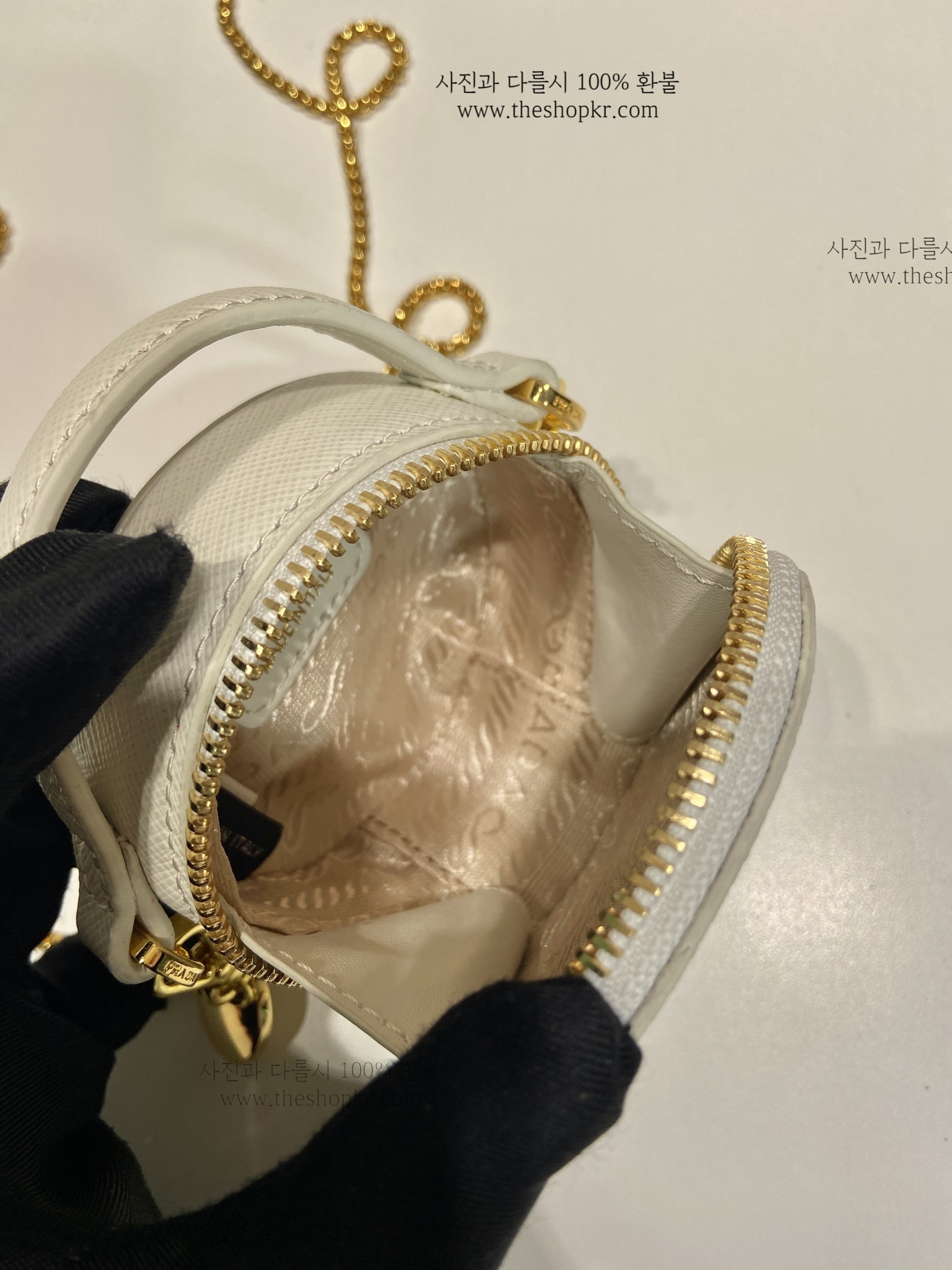 (야오) 프라다 사피아노 미니 파우치