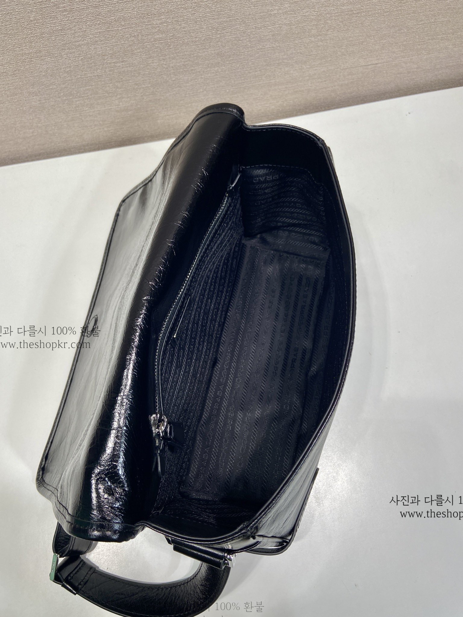 (야오) 프라다 가죽 숄더 백