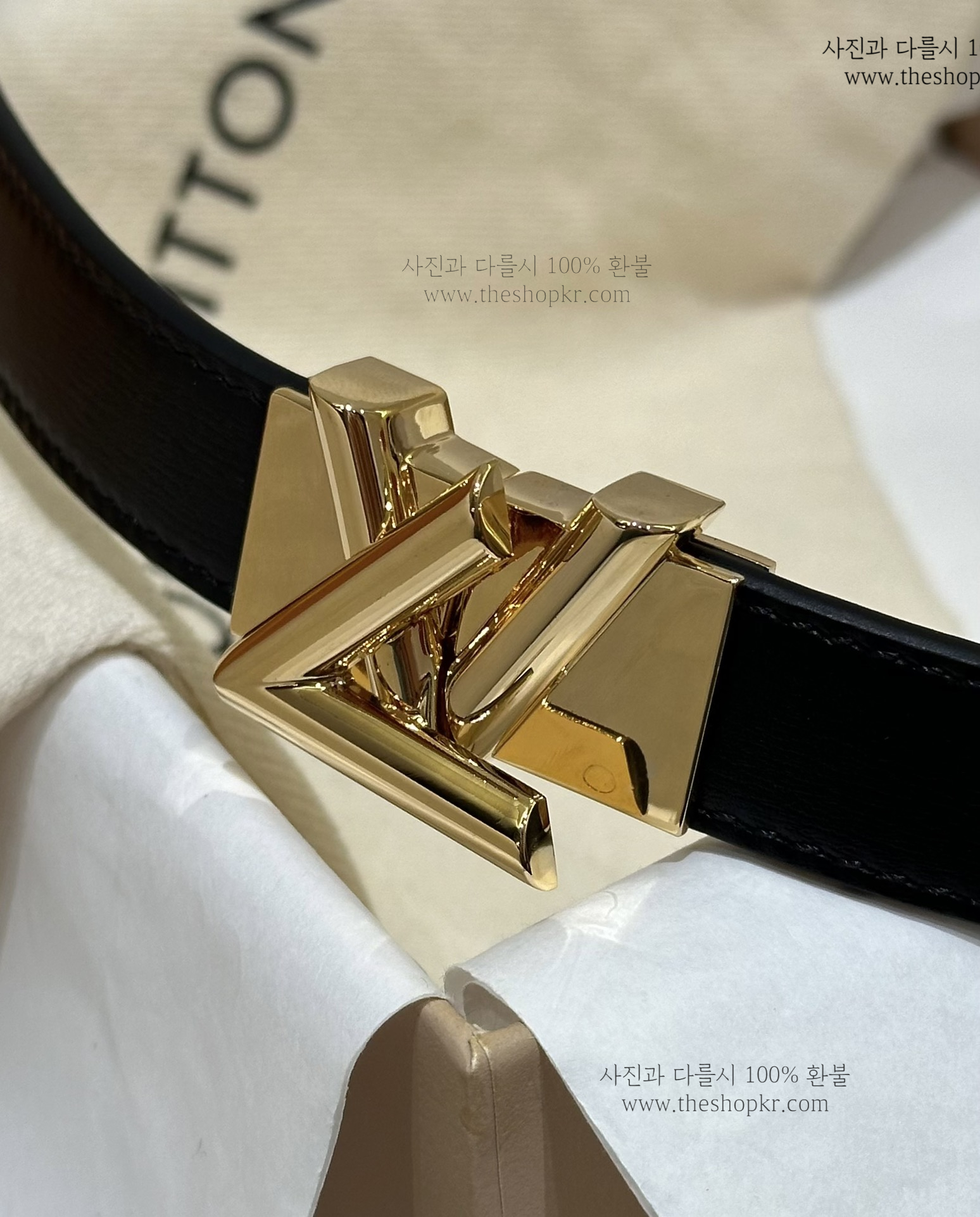 (찡댄) 루이비통 LV 버클 여성 벨트