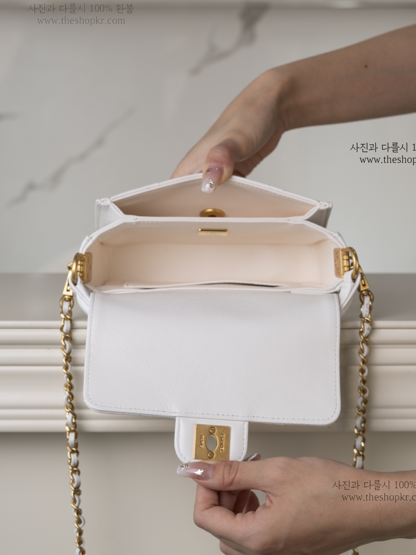 (펜더) 샤넬 24K  클래식 플랩 미니 백