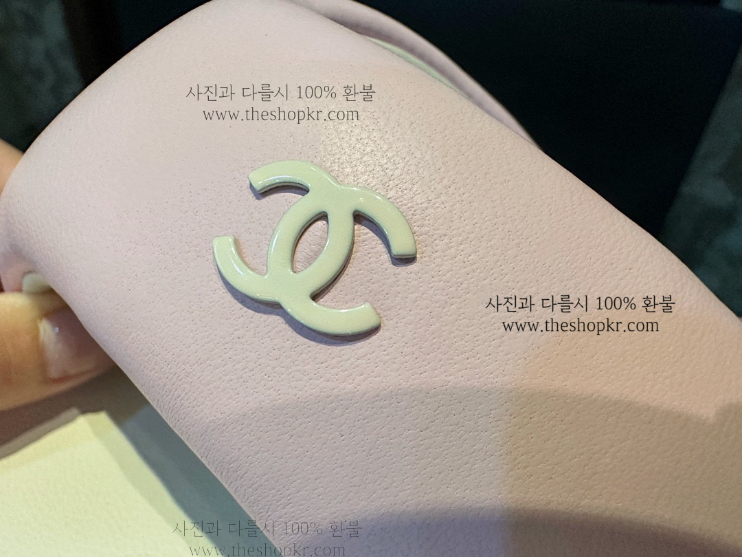 (해피) 샤넬 22k 퍼프 플립플랍