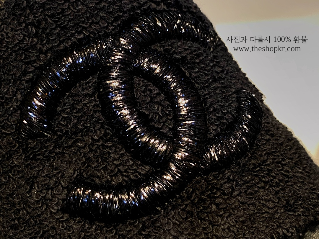 (해피) 샤넬 통굽 슬리퍼