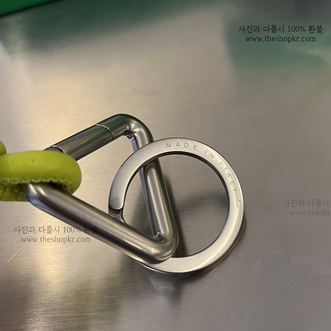 (징) 보테가 후크 매듭 키링