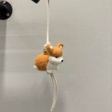 (지핀) 로에베 코기 펠트 키링