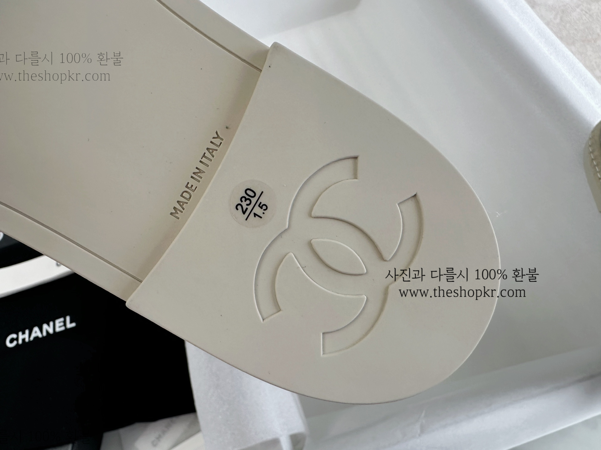 (해피) 샤넬 25c 스웨이드 롱 부츠