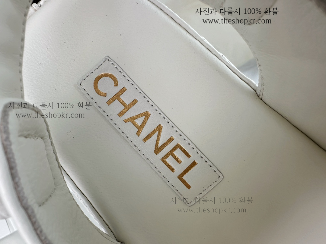 (해피) 샤넬 24c 벨크로 샌들