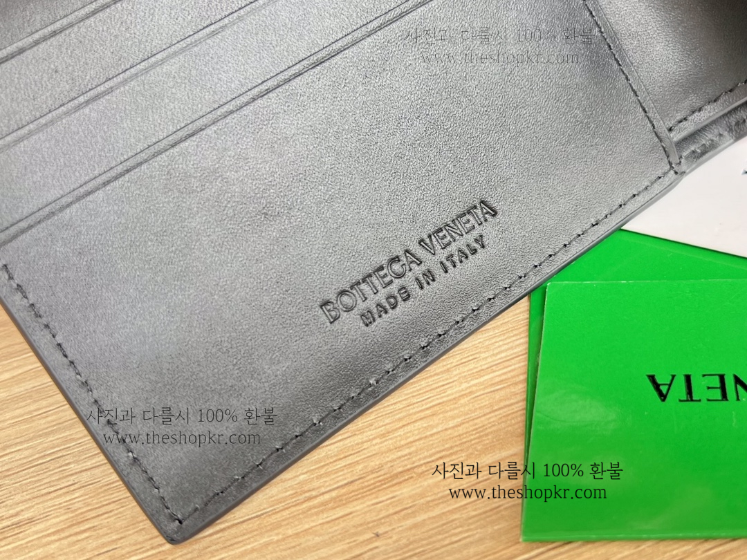(징) 보테가 인트레치아토 폴더형 지갑