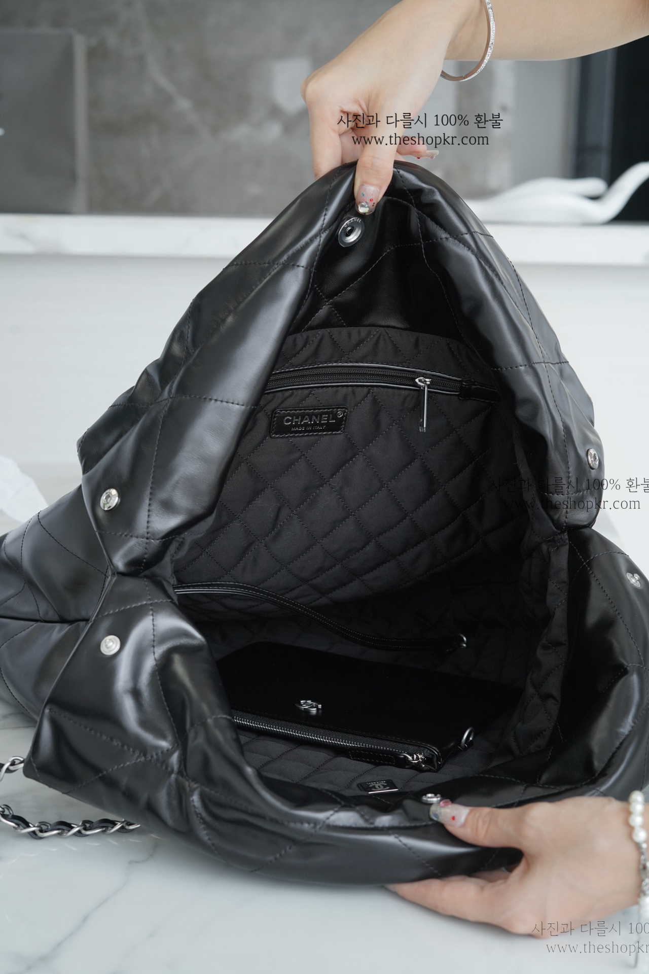 (펜더) 샤넬 22 라지 백