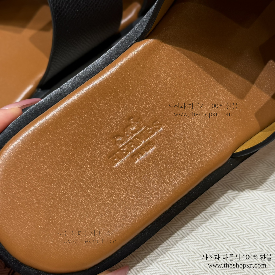 (찡댄) 에르메스 남성 슬리퍼