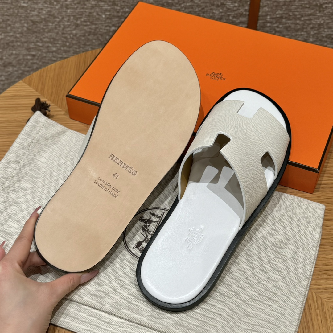 (찡댄) 에르메스 남성 슬리퍼