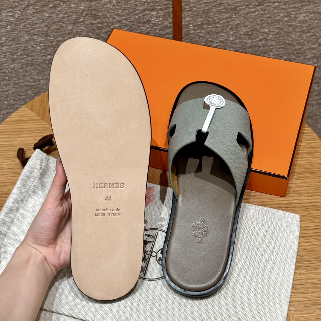 (찡댄) 에르메스 남성 슬리퍼