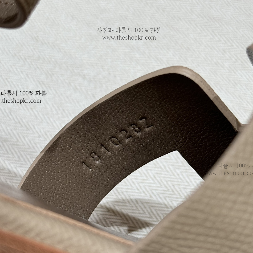 (찡댄) 에르메스 산토리니 샌들