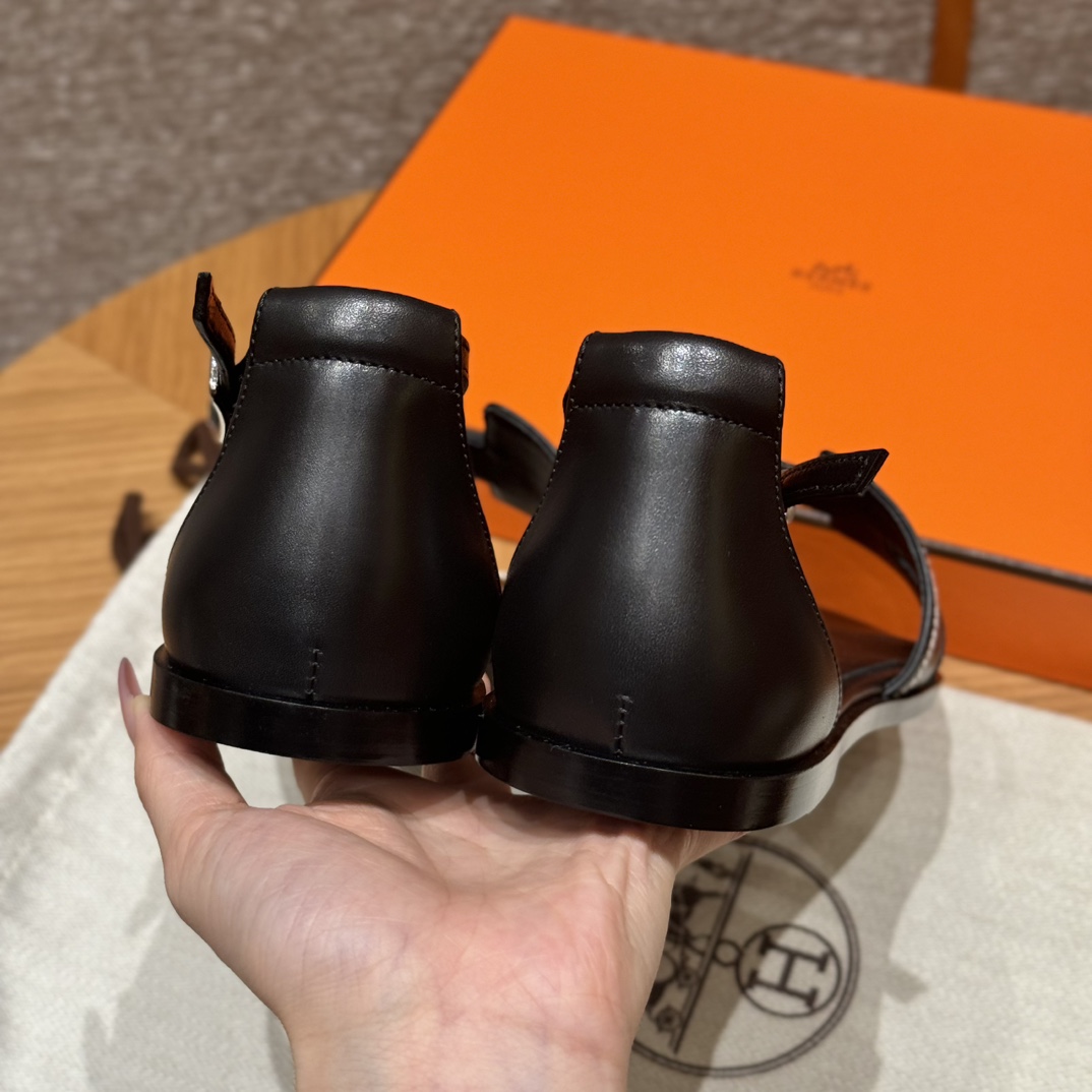 (찡댄) 에르메스 산토리니 샌들