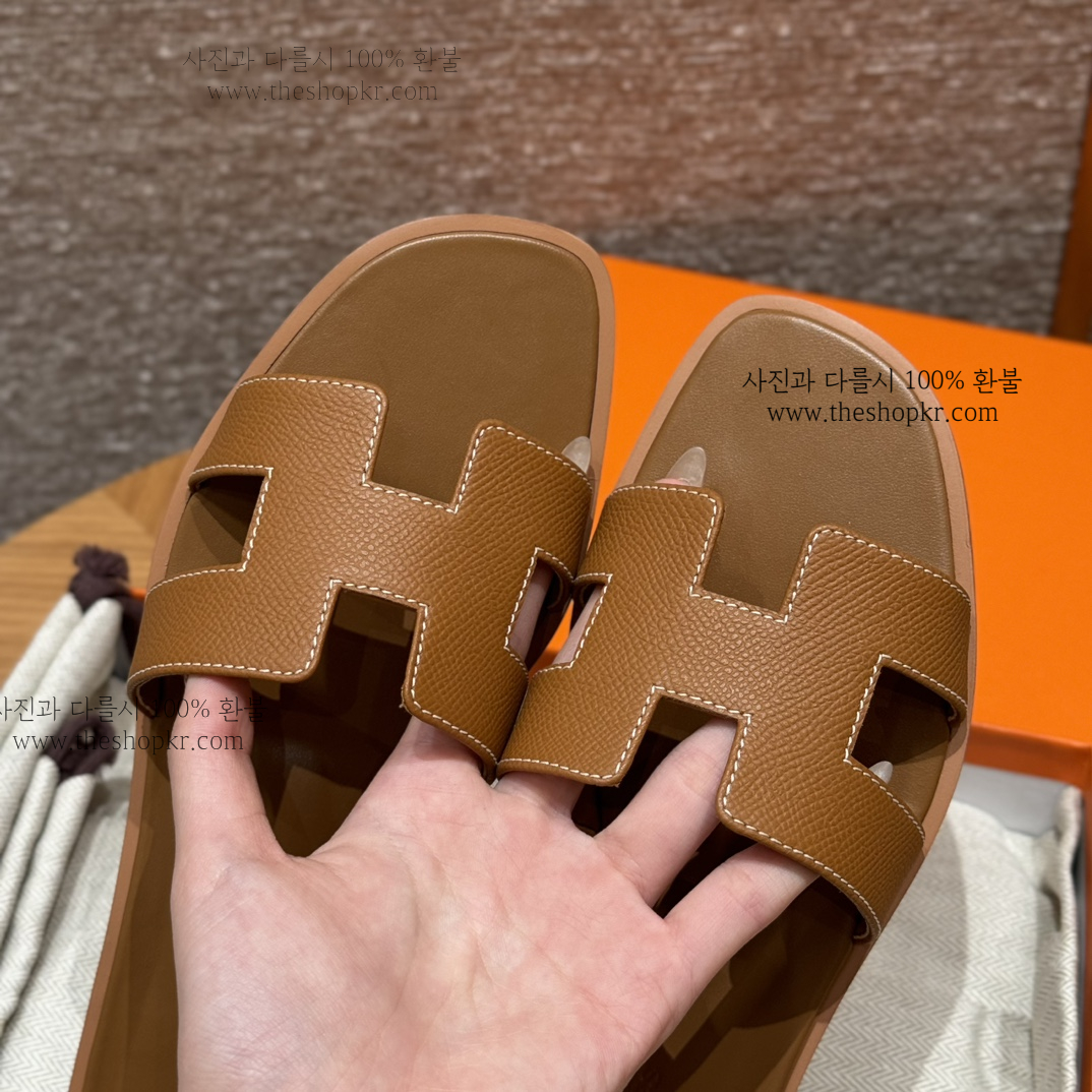 (찡댄) 에르메스 오란 슬리퍼