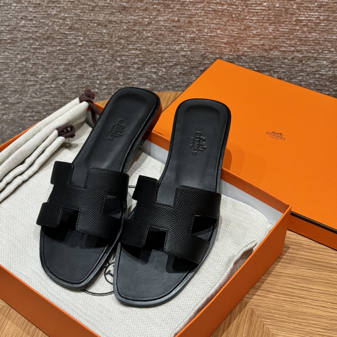 (찡댄) 에르메스 오란 슬리퍼