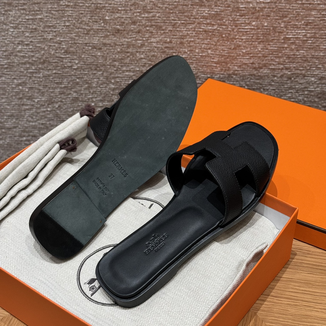 (찡댄) 에르메스 오란 슬리퍼