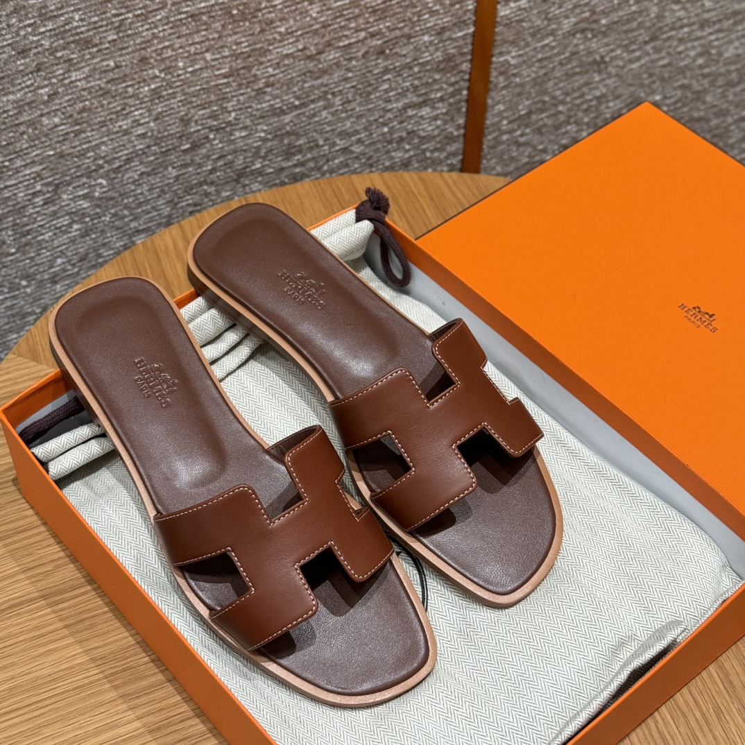 (찡댄) 에르메스 오란 슬리퍼