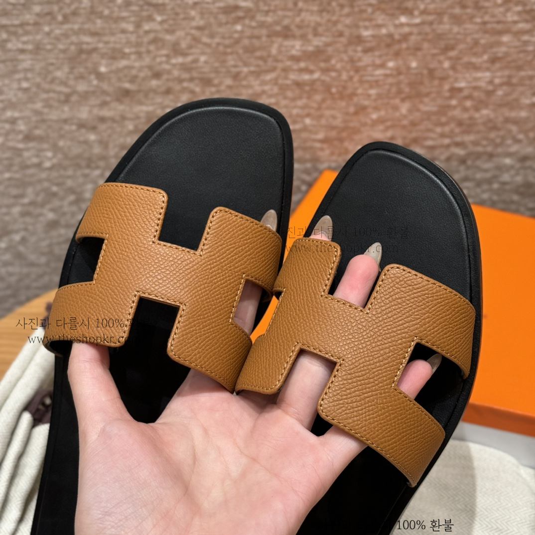 (찡댄) 에르메스 오란 슬리퍼