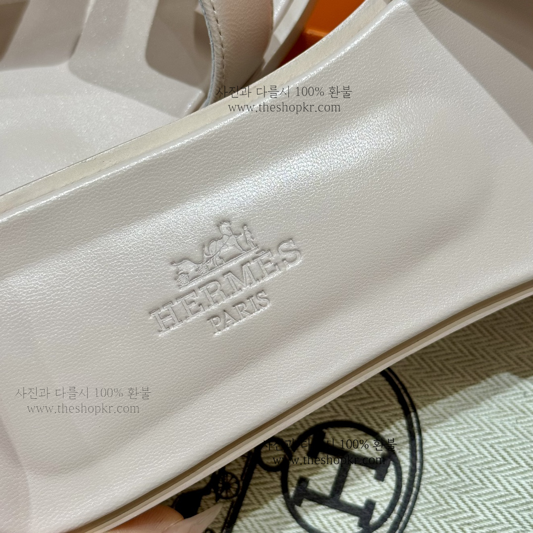 (찡댄) 에르메스 오란 슬리퍼