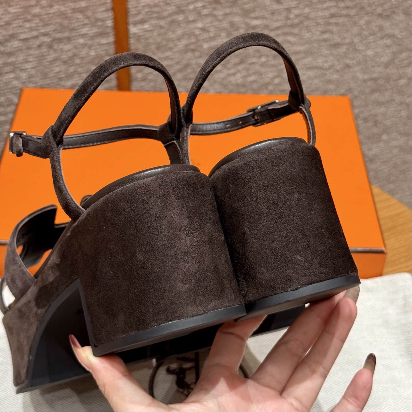 (찡댄) 에르메스 잼30 샌들
