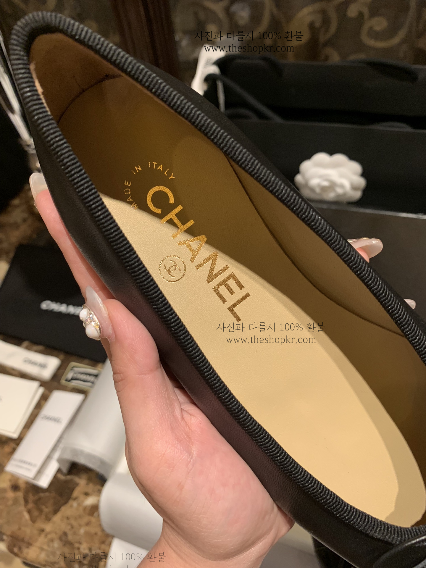 (해피) 샤넬 클래식 발레리나 플랫슈즈